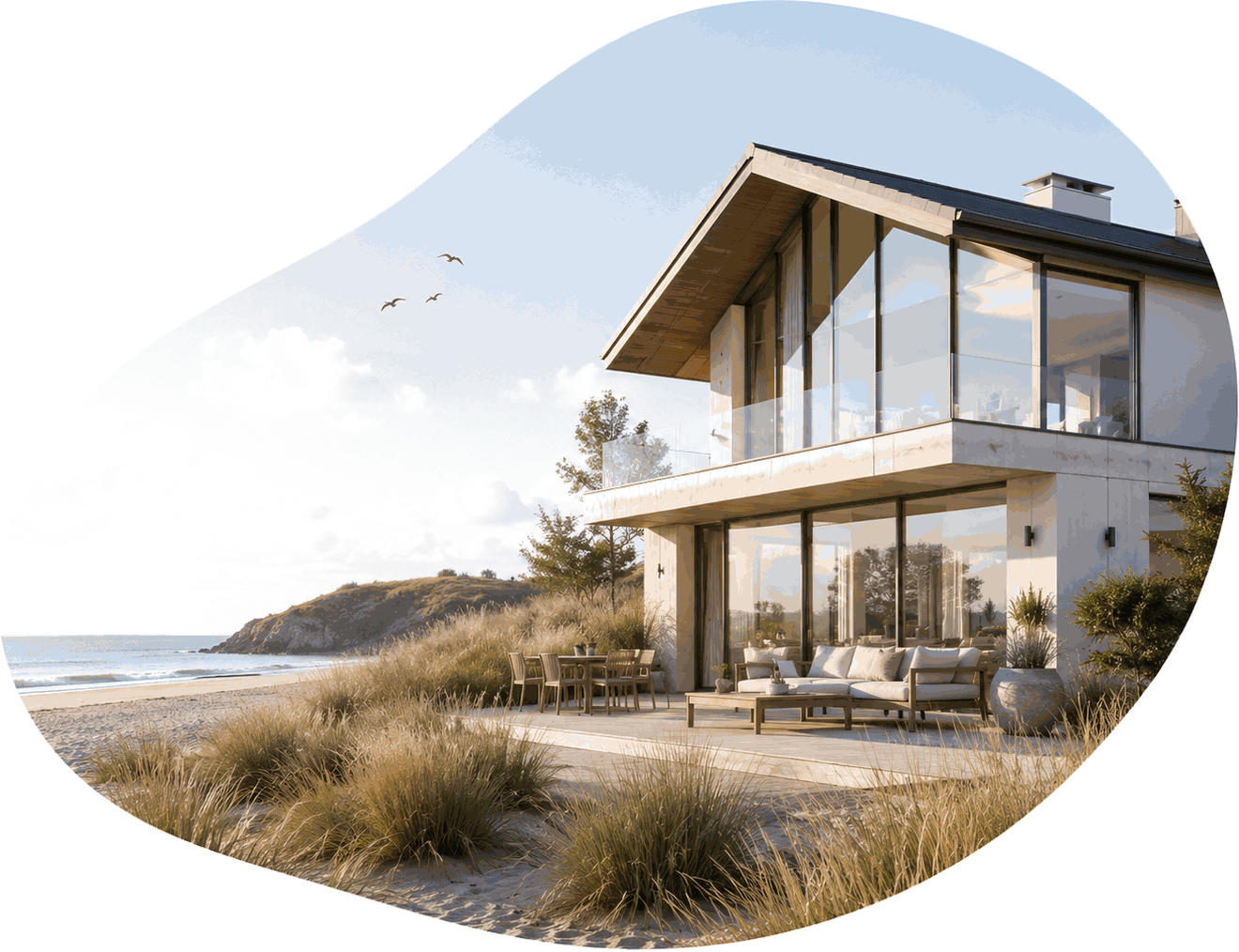 Vakantiewoning aan zee