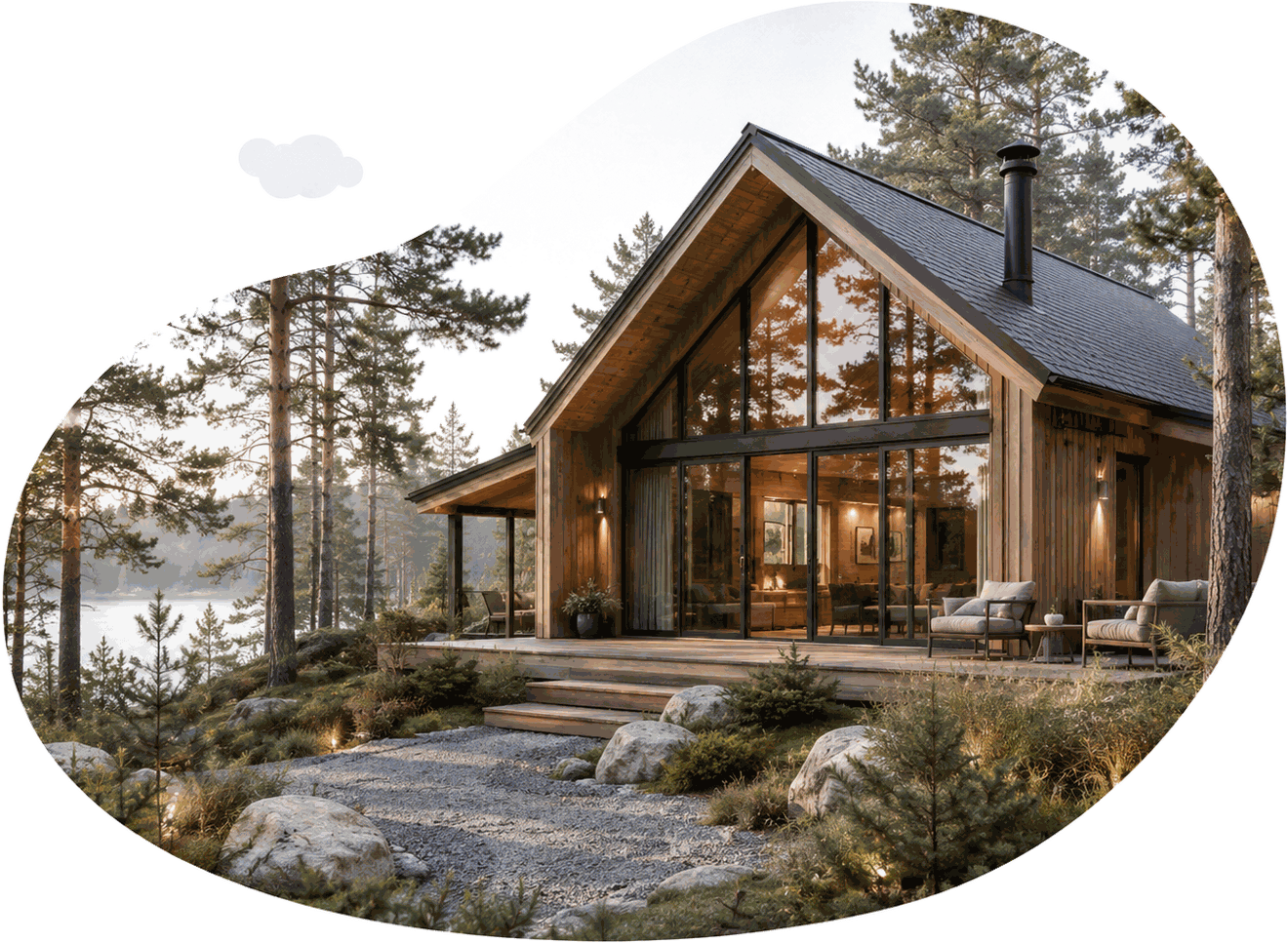 Vakantiewoning aan het water